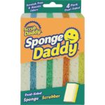 Sponge Daddy 4.5 In. x 2.7 In. Dual Sided Scrub Sponge