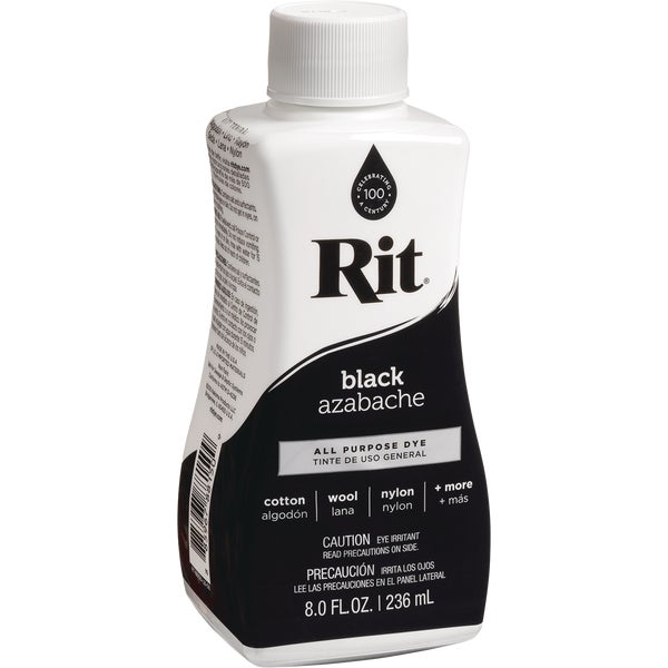602760.jpg Rit Black 8 oz Liquid Dye - Image 1