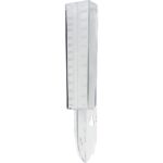 Taylor 5 In. Plastic Clear-Vu Rain Gauge