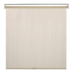 Home Impressions 48x72 Inch Ivory Fabric Indoor/Outdoor Cordless Roller Shade