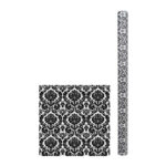 Magic Cover Acanthus Pattern Flannel Backed Versatile Covering