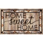Mohawk Home 18 In. x 30 In. Rustic Sweet Home Welcome Door Mat