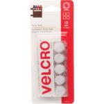 VELCRO Brand White Hook & Loop Discs (15 Ct.)