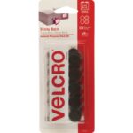 VELCRO Brand  Black Hook & Loop Discs (15 Ct.)