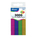 Staples - Standard Metallic Color (26/6) 3000 Ct.