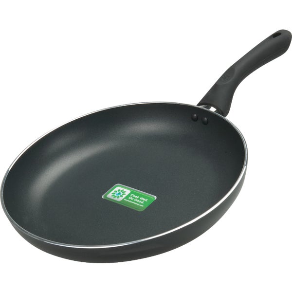 609021.jpg Ecolution Artistry 11 In. Black Aluminum Non-Stick Fry Pan - Image 1
