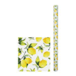 Magic Cover Lemons Pattern Flannel Backed Versatile Covering