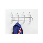 Spectrum White 4 Hook Rail