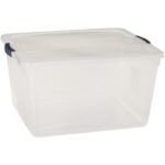 Rubbermaid 71 Qt. Clear Latching Lid Storage Tote