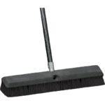 Do it Best Metal Handle Black-Fibre Border Push Broom