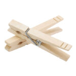 Whitmor Spring Hardwood Clothespins 50-Pack