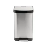 Honey Can Do 13 Gallon Stainless Steel Wastebasket