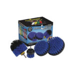 Drillbrush Pool & Marine Medium Blue Drill Brush 4 Piece