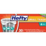 Hefty 4 Gal. Small White Trash Bag