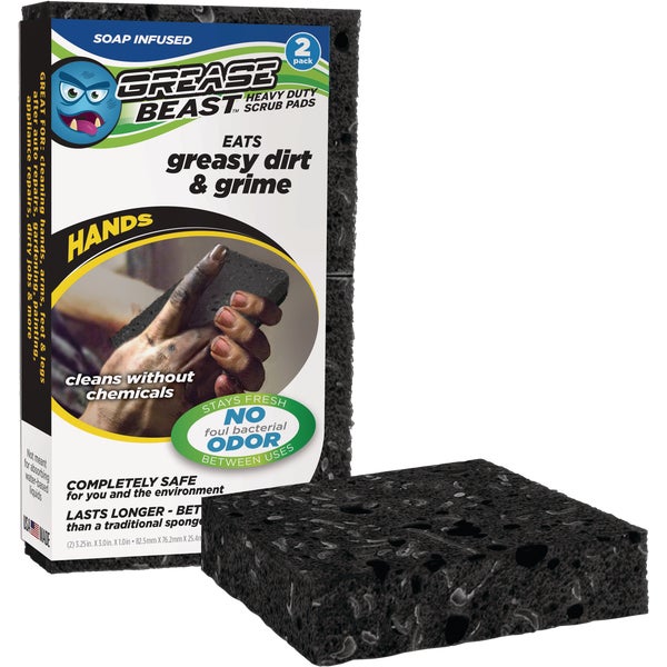 618108.jpg Grease Beast Hand Scrub Pad (2-Pack) - Image 1