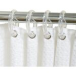 Zenith Clear Plastic Shower Curtain Ring (12 Count)