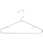 Homz Smart Solutions White Plastic Clothes Hanger