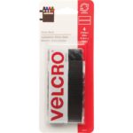 VELCRO Brand Black Sticky Back Hook & Loop Strips (4 Ct.)