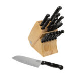 Chicago 15-Piece Cutlery Essentials Knife Set & Block