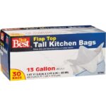 Do it Best 13 Gal. Tall Kitchen White Trash Bag (30-Count)
