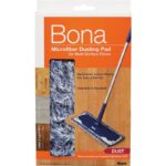 Bona Microfiber Dusting Pad Mop Refill, (6"w x 17.25"l)