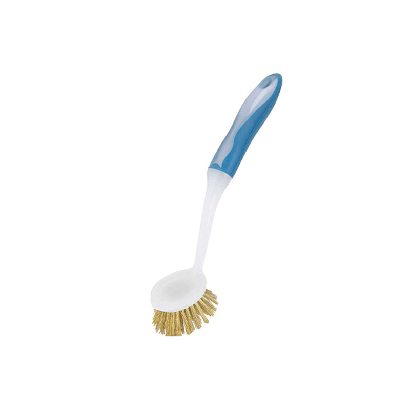 630491.jpg Brass Bristle Rubber Handle Stove Brush - Image 1