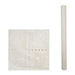 Magic Cover Country Lace Decorative & Versatile Covering 54 In. x 15 Yd. Ivory