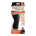 Copper Fit Freedom XL Black Knee Sleeve