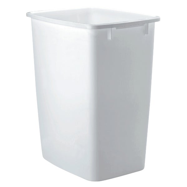 637858.jpg Rubbermaid 36 Qt. White Wastebasket - Image 1