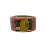 Brown Caution Tape Danger 2 Inch x100 Meter