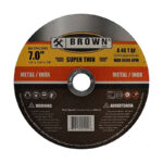 Brown Super Thin Cutting Disc 7"