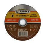 Brown Super Thin Cutting Disc 4"