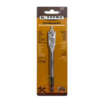 Brown 1/2 Inch Flat Wood Drill Bit