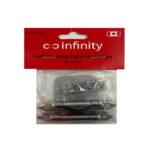 Infinity Self Closing Cabinet Hinge Chrome