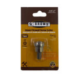 Brown 1/4 x 1 Inch Impact Drywall Screw Setter #2
