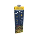 Sensor Brite Solar Garden Stake Lights 2 Pack