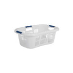 Rubbermaid 3-Handled White Laundry Basket
