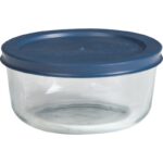 Pyrex Round Glass Storage Container with Lid
