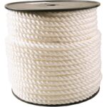 Do it Twisted Nylon Rope White, (1/2" x 250')