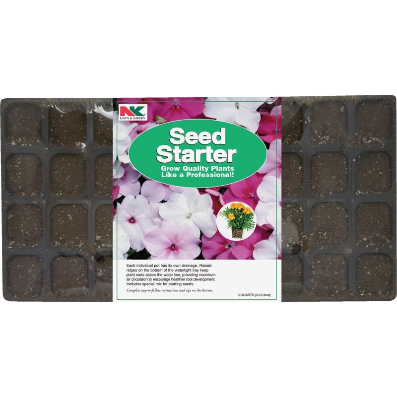 700453.jpg NK 36-Cell 22 In. W. x 11 In. D. Seed Starter Kit - Image 1