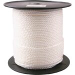 Do it Twisted Nylon Rope White, (1/4" x 600')