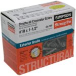 Simpson Strong-Tie Hex Structure Screw (100 Ct.)