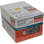Simpson Strong-Tie Hex Structure Screw (100 Ct.)