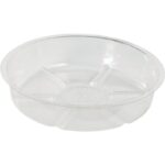 Best Garden Clear Vinyl Flower Pot Saucer