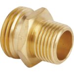 Best Garden 3/4 In. MNH x 1/2 In MNPT Hose Connector