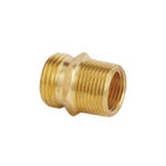 Best Garden Brass Non-Swivel Hose Connector
