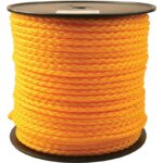 Do it Yellow Braided Polypropylene Rope, (3/8" X 400')