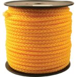 Do it 1/2 In. x 250 Ft. Yellow Braided Polypropylene Rope