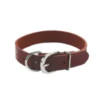 Boss Pet Guardian Gear Leather Hunting Dog Collar 1x13-17 Inch
