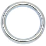 Campbell Nickel-Plated Welded Metal Ring, 1"